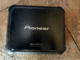 Pioneer 4 channel amp