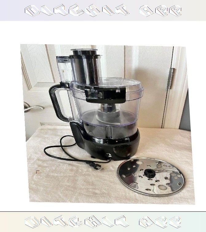 Hamilton Beach Food Processor - Versatile Kitchen Appliance outside author