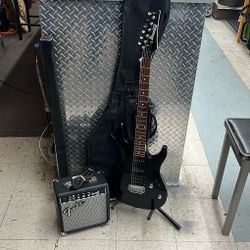 Ibanez GSA60 Electric Guitar Fender Amp Package