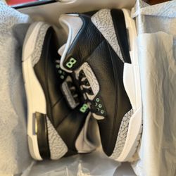 Jordan 3 Green Glow