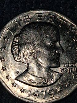 1979  Susan Anthony  B S mint mark one dollar