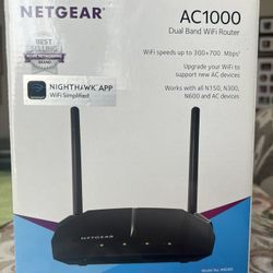 NETGEAR AC1000 Dual Band WiFi receiver. 