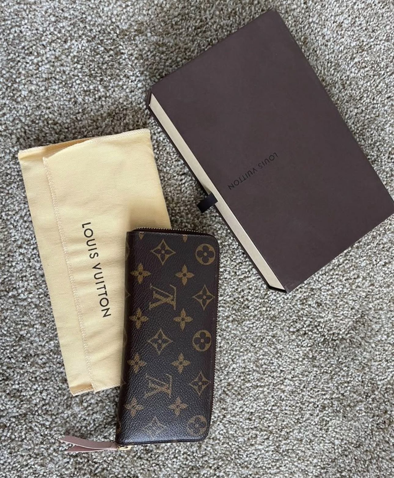 Louis Vuitton PF Clemence Monogram Wallet 