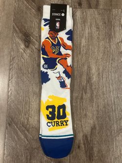 New with tags Stance NBA Stephen Curry #30 Crew Socks Large