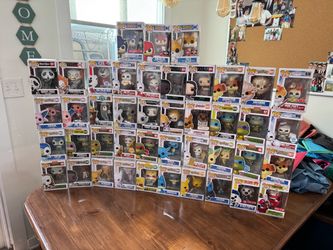 Large Funko Pop Vinyl Figure Collection Lot