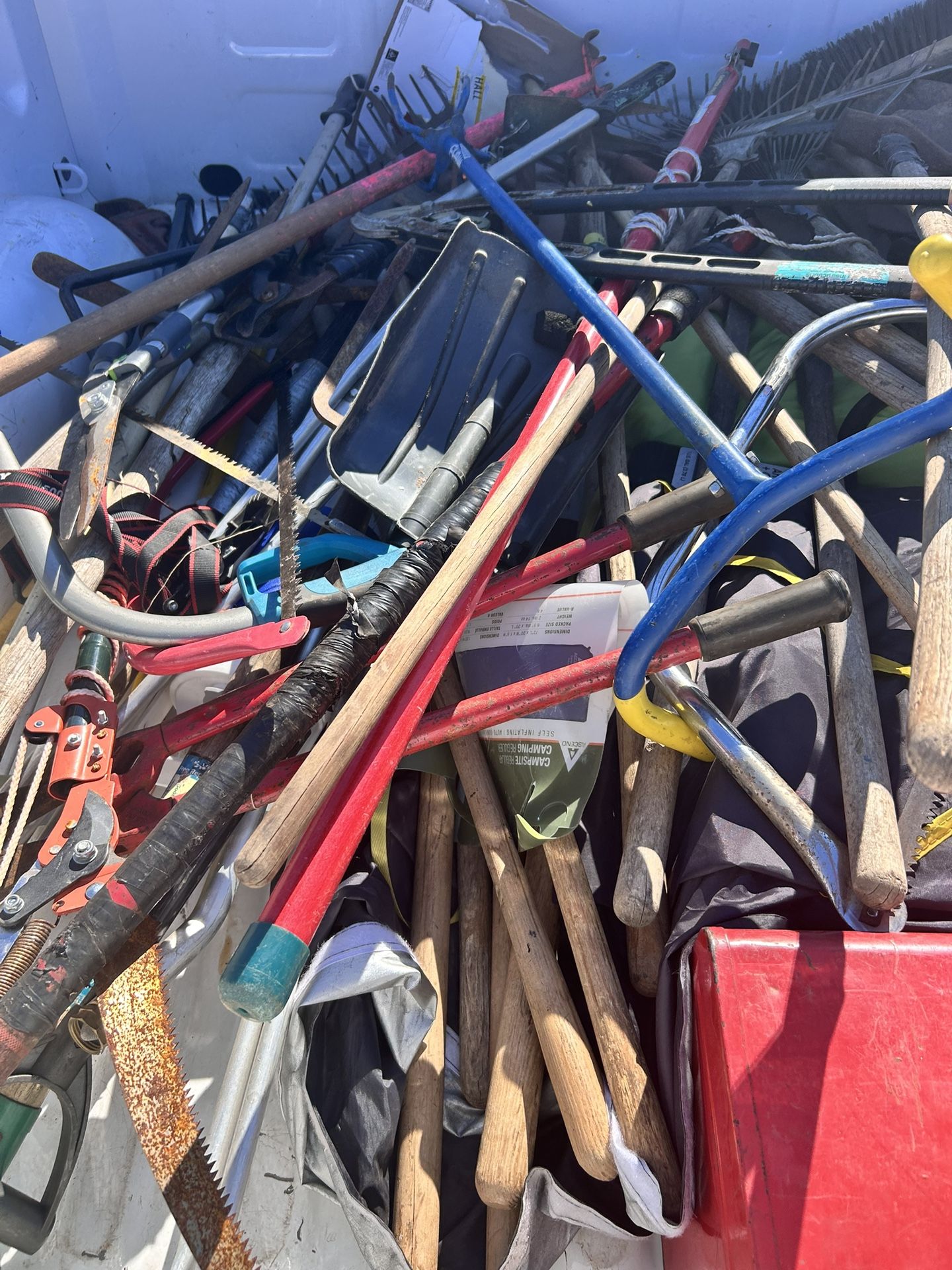 Lot Of Yard Tools