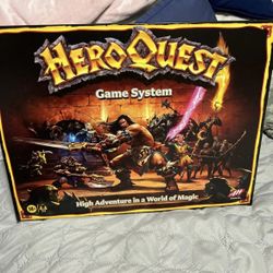 hero quest board Game system avalon hill heroquest hasbro