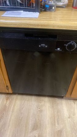 White-Westinghouse Black Built-In Dishwasher