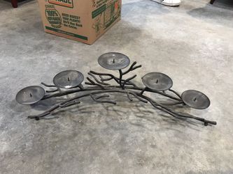 Metal Candle Holder $5