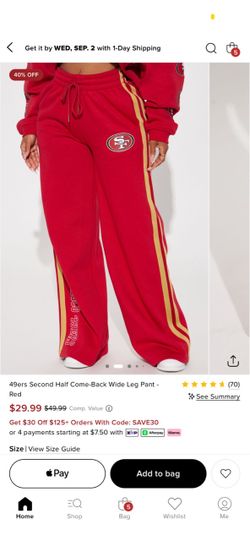 49ers women pants
