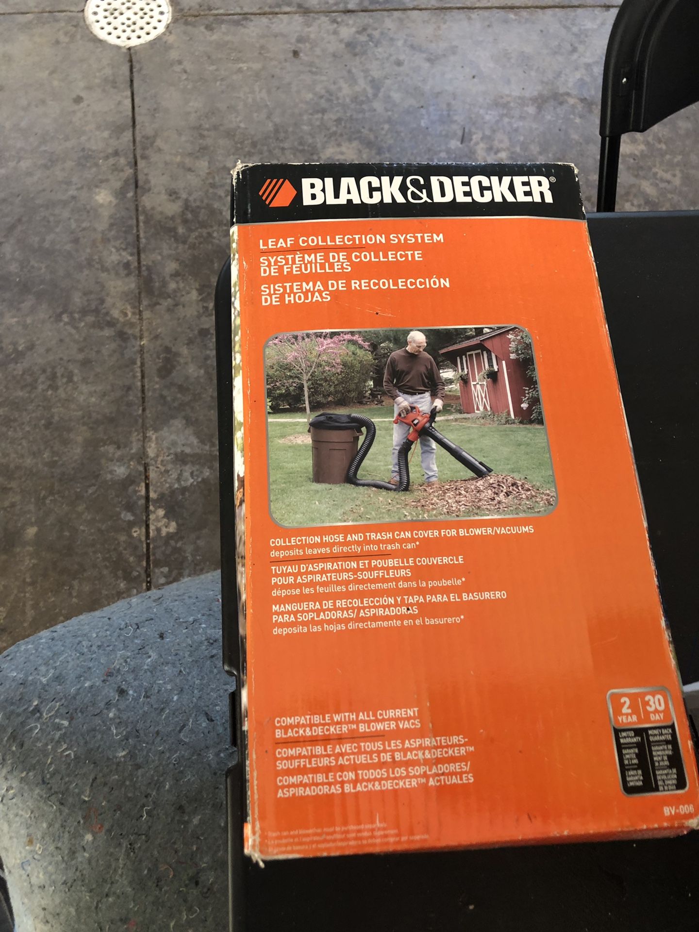 Black & Decker Leaf Collection System