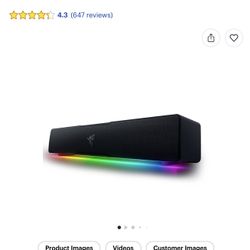 Razer - Leviathan V2 X 2.0 Bluetooth Gaming Speaker with RGB Lighting