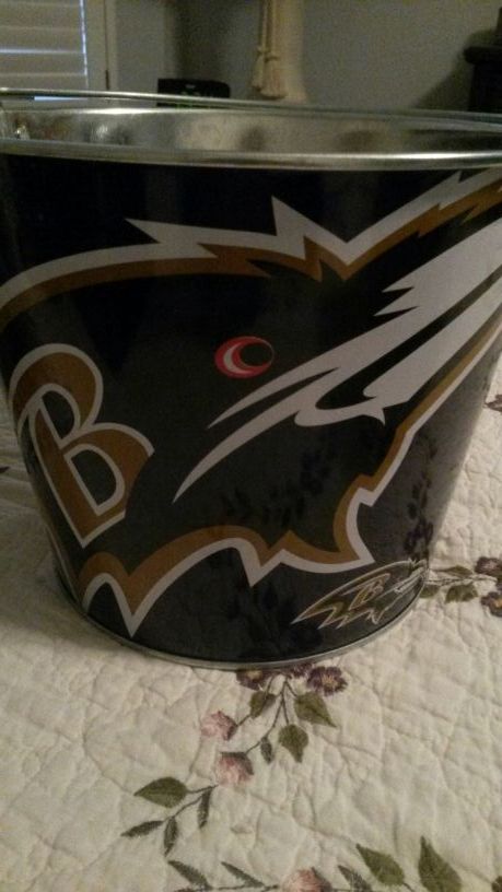 Ravens beer bucket