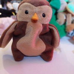 Ty Beanie Babies Hoot The Owl 