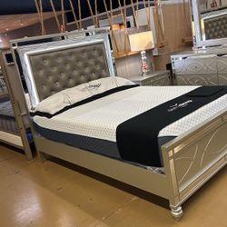 Queen Bed Frame (No Mattress Included)