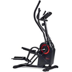 Sunny Health & Fitness Premium Cardio Climber Stepper  Elliptical Machine