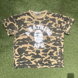 A Bathing Ape Camo T Shirt 