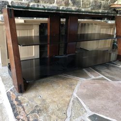 Large Metal TV Stereo AV Storage System