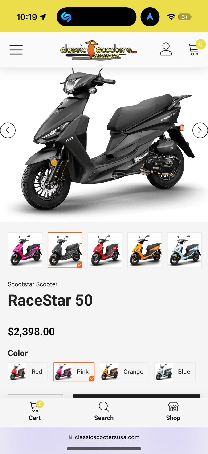 2022 Racestar Scootstar