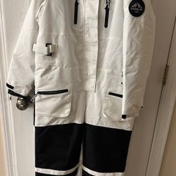 Kids Girls/Boys One Piece Snowsuit Ski Suit Jumpsuits Snowboard Outdoor Winter Waterproof Jackets
