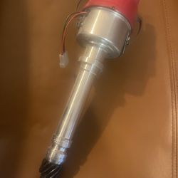 Mallory BBC Distributor With MSD Plug Wires
