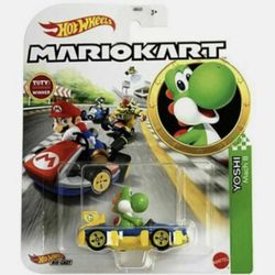 Hot Wheels Super MarioKart Yoshi Mach 8
