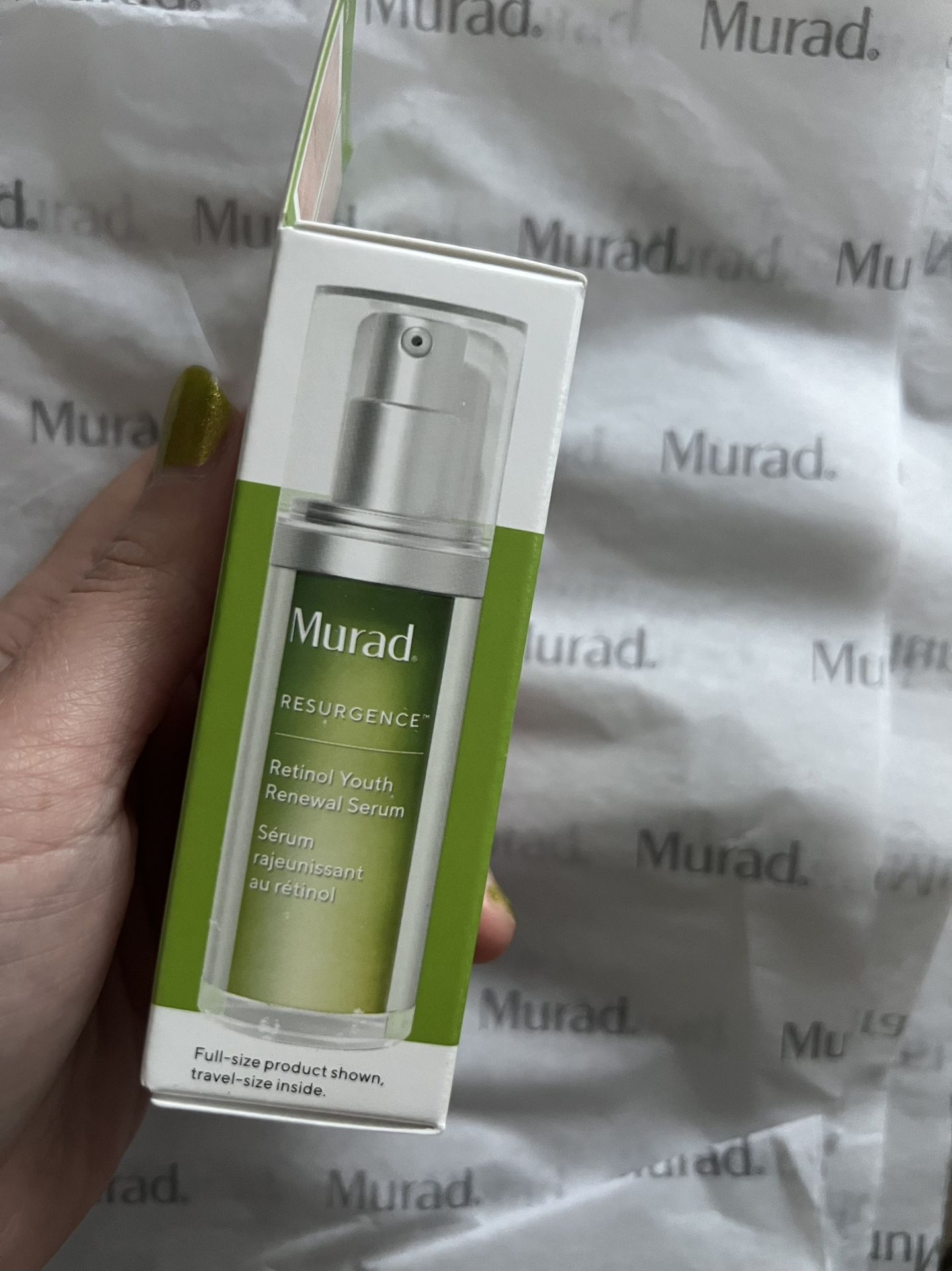Murad Resurgence Retinol Youth Renewal Serum - 10 mL/0.33 fl oz New #3766