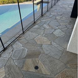 Pool fence with a gate