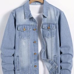 Men's Denim Jacket, 3Color avilable Size XL