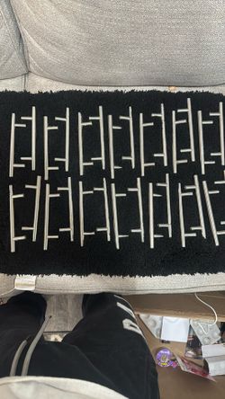 Kitchen Cabinet Handles Silver Polish