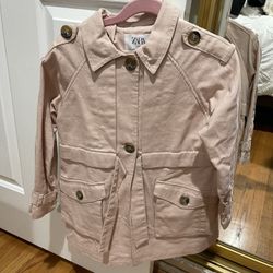 Zara Jacket In Blush Color