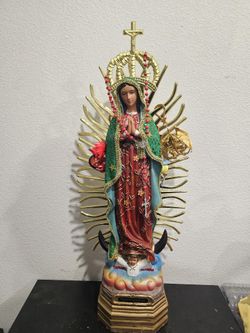 Virgin De Guadalupe Statue