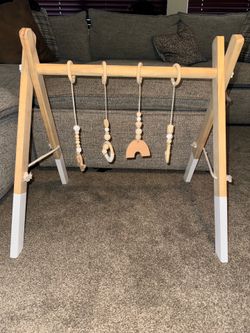 Wooden Baby Activity Gym