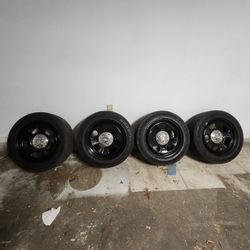 245 55 18  Police Interceptor Wheels And Tire
