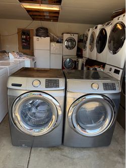 Set Washer & Electric Dryer Samsung