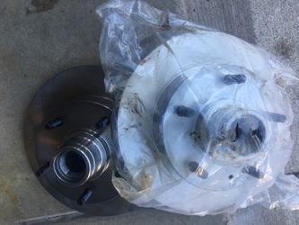 New front rotors