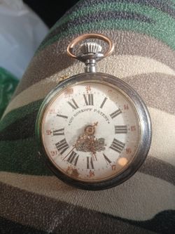 Antique 1900'S GRE ROSKOPF PATENT POCKET WATCH