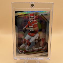2025 Patrick Mahomes Silver Prizm Football Card🔥