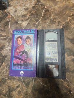 Star Trek IV: The Voyage Home (VHS, 1987) William Shatner, Leonard Nimoy