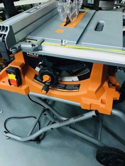 Ridgid 10” Table Saw