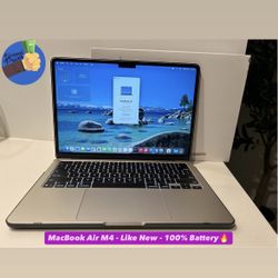 MacBook Air M4 w/ AppleCare, Case, Box, & Charger - Like New🔥