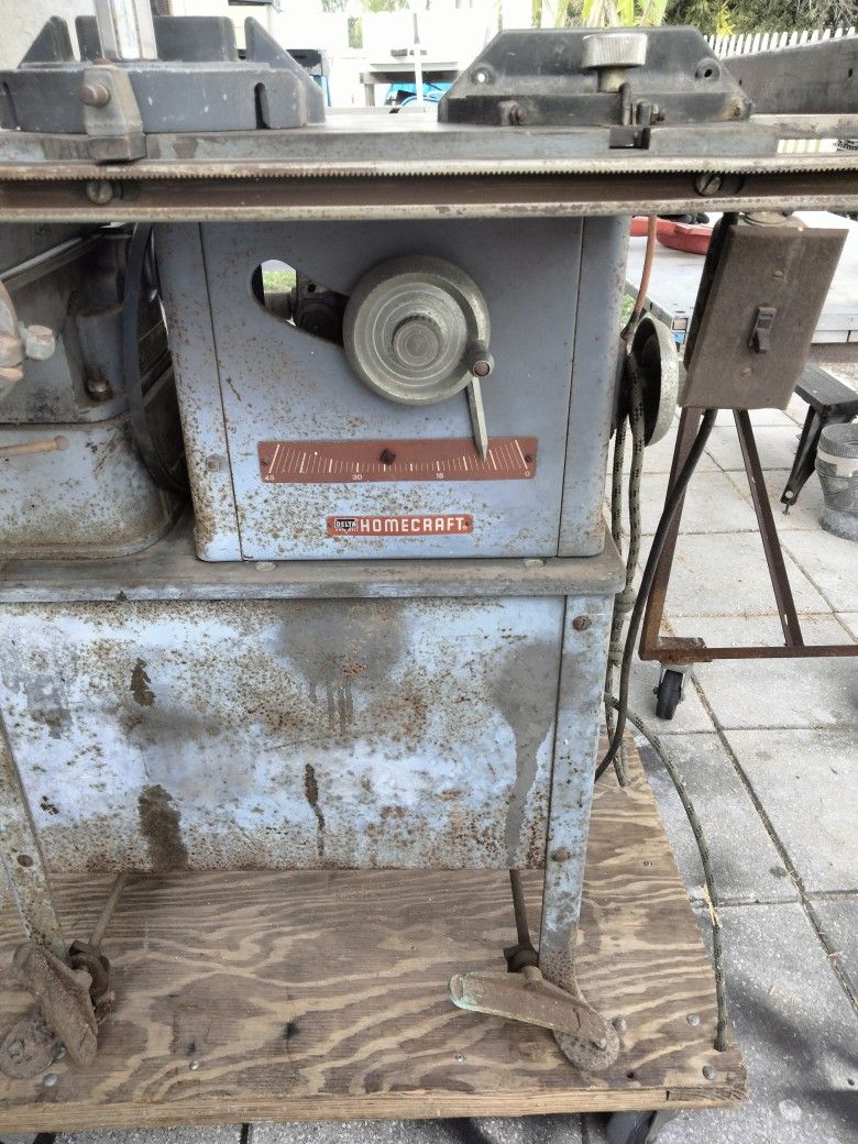 Homecraft Delta Rockwell Saw/Jointer