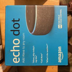 Echo dot Bluetooth Speaker  BRAND NEW 