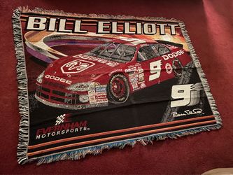 Bill Elliott Throw Blanket