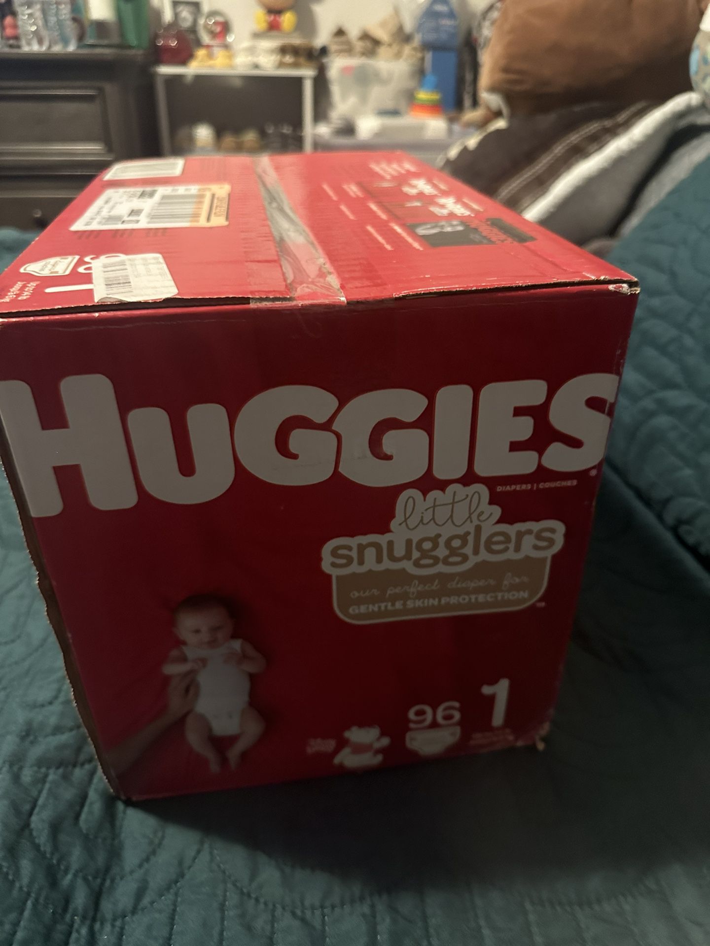 Box Diapers Size 1 