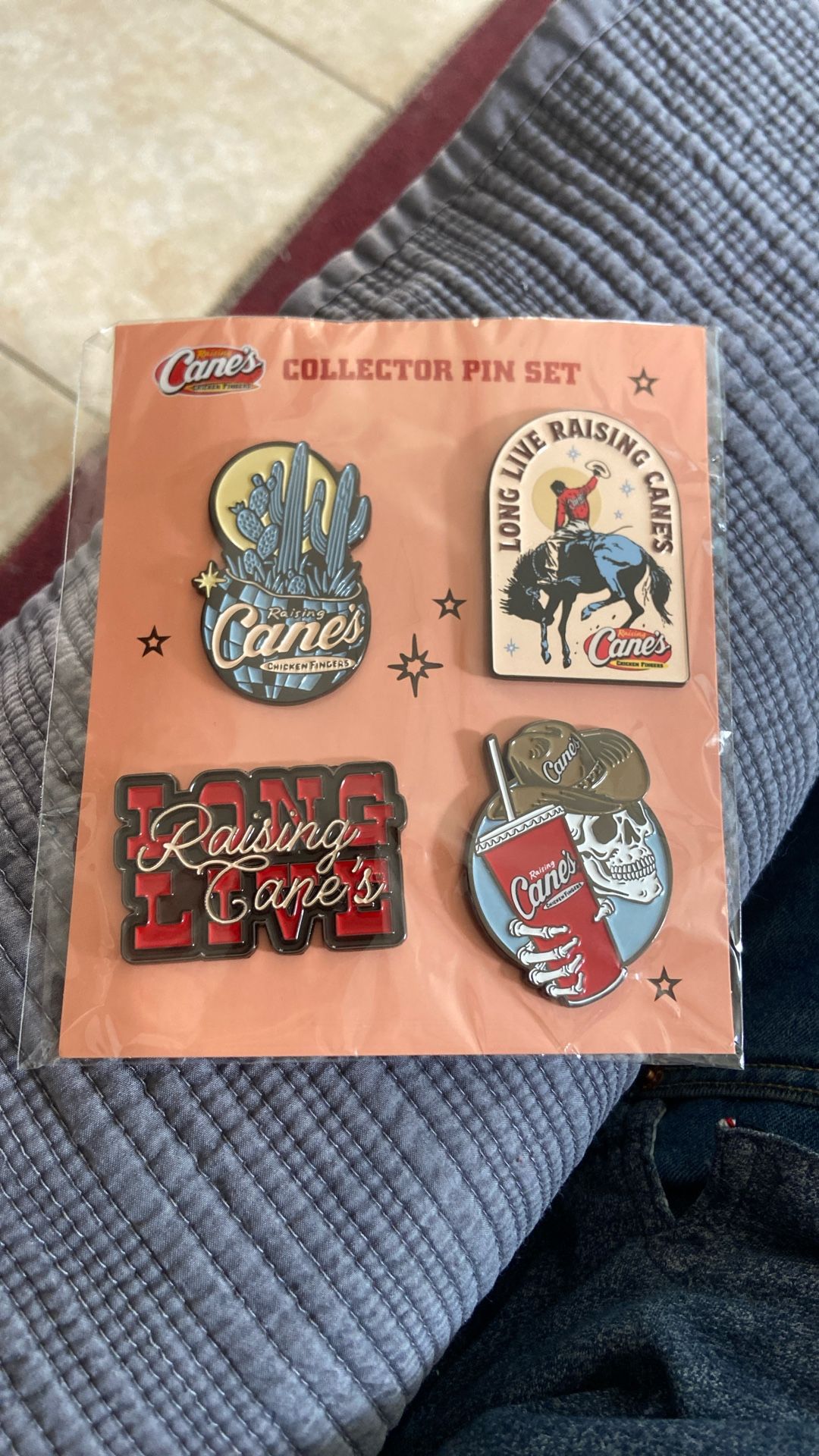 Raising Canes Collector Pin Set