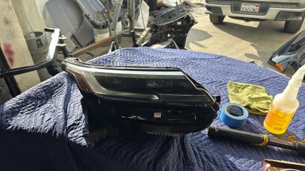 2022 2024 Land, Rover velar, Passenger Side, Headlight,