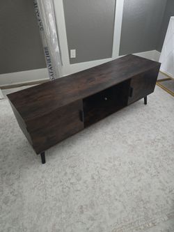Espresso colored TV Stand Media Cabinet