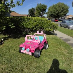 Barbie Jeep