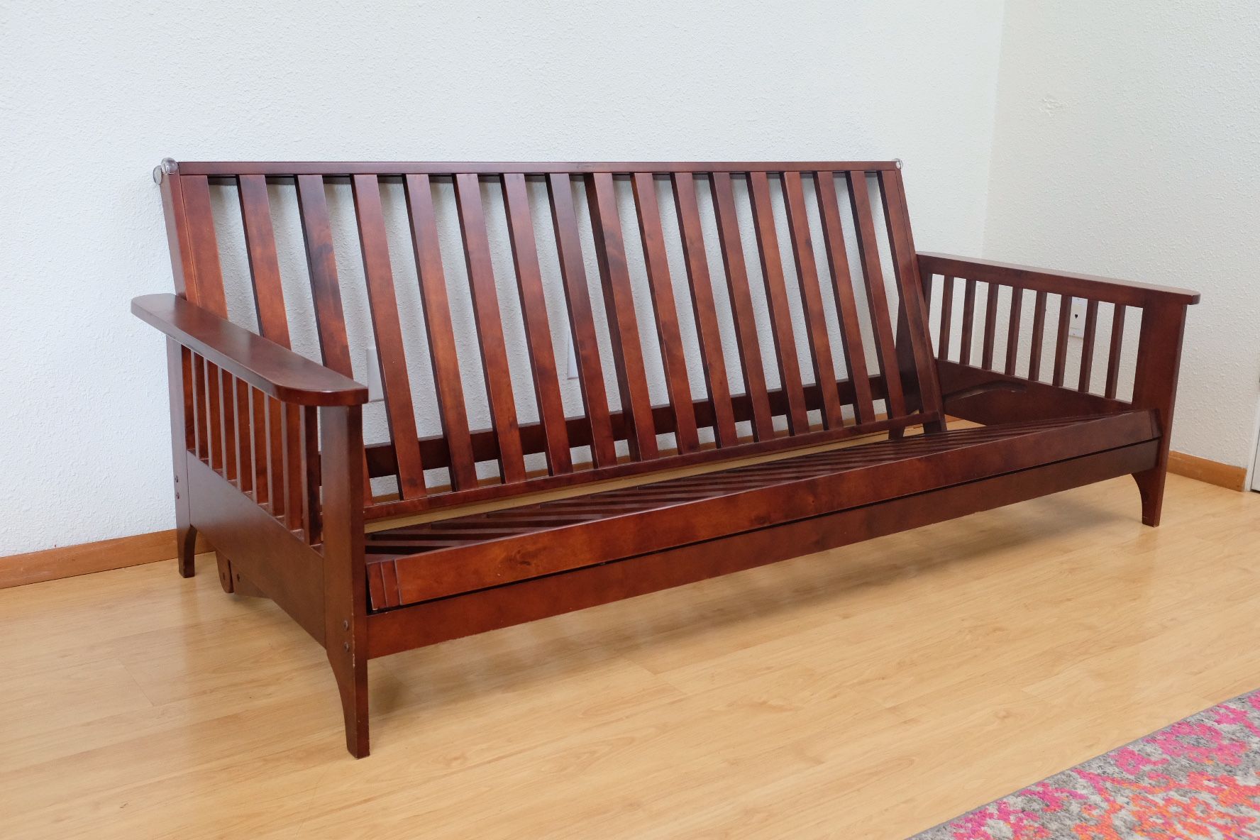 Wooden Sofa bed With Futon Mattress